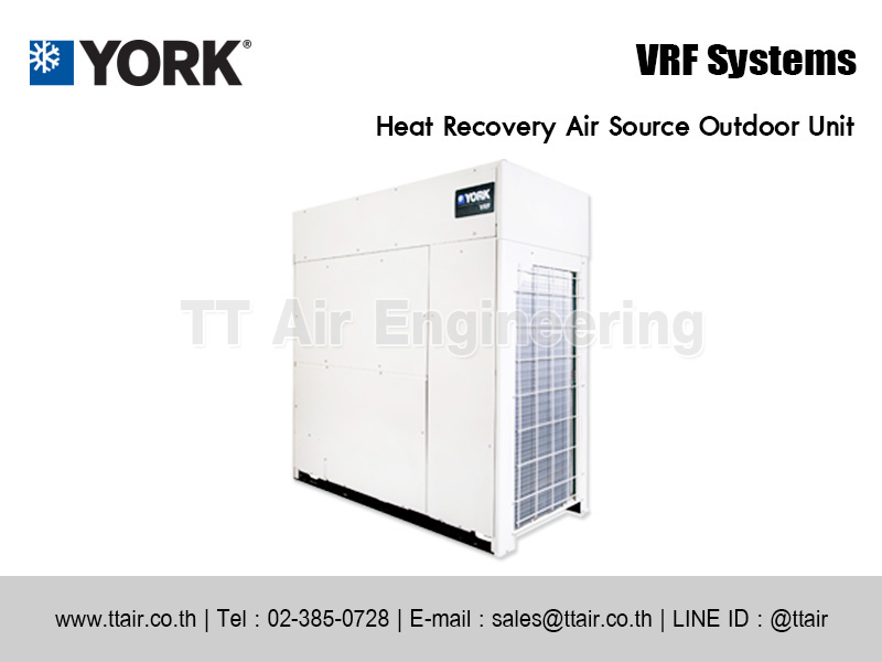 แอร์เชิงพาณิชย์ YORK VRF | VRF Systems | TT Air Engineering