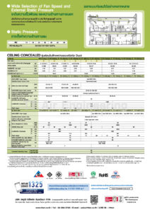 แอร์แบบท่อลม MITSUBISHI ELECTRIC PEY Series | TT Air Engineering