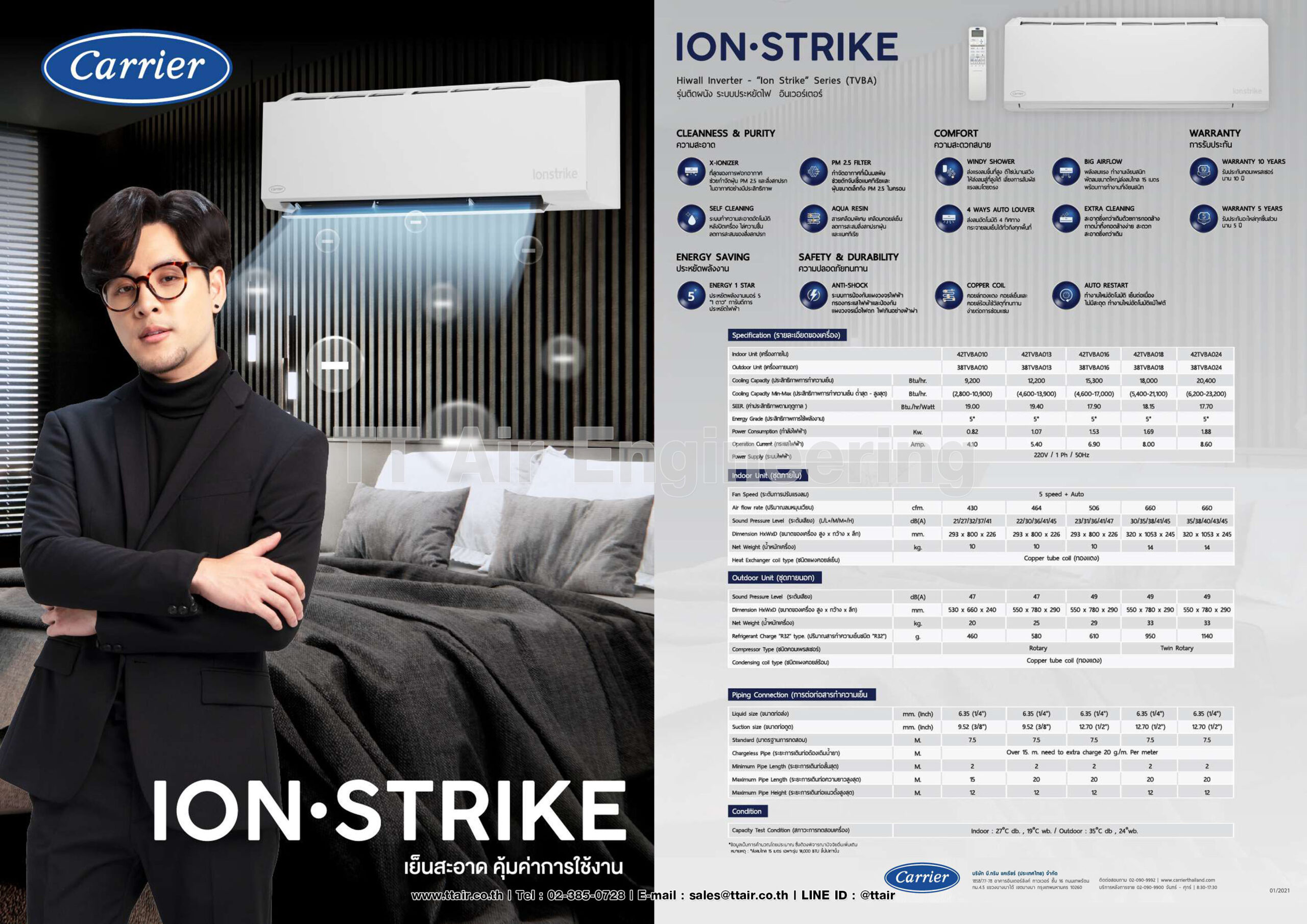 catalog Carrier Wall Type ION-STRIKE Series