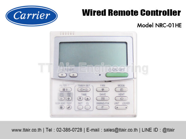 Carrier Wired Remote Controller NRC-01HE