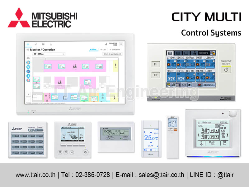 MITSUBISHI ELECTRIC CITY MULTI Control Systems products