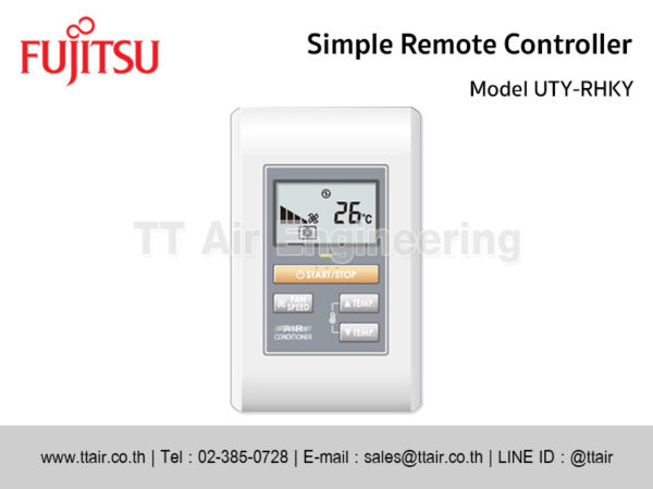 FUJITSU Simple Remote Controller UTY-RHKY