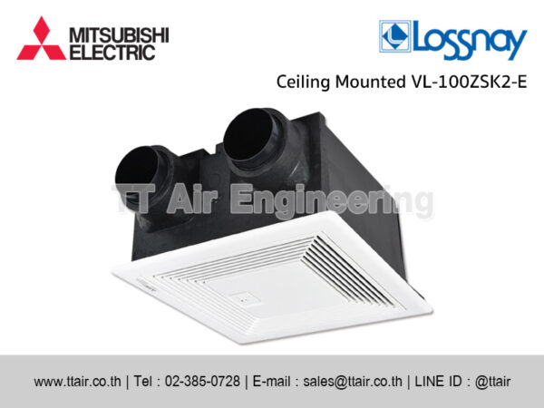 MITSUBISHI ELECTRIC Lossnay VL-100ZSK2-E