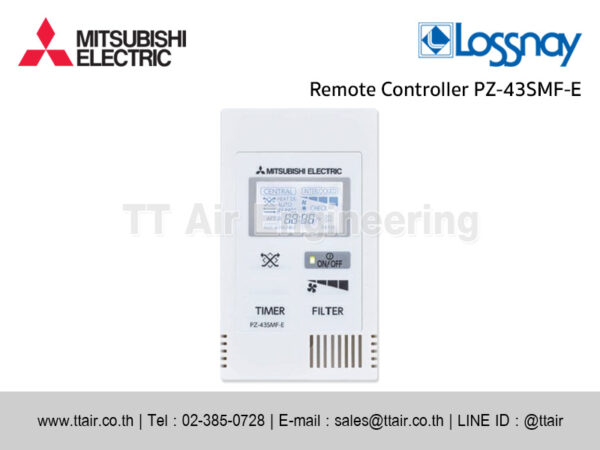 MITSUBISHI ELECTRIC Wired Remote Controller PZ-43SMF-E