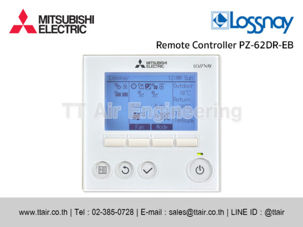 MITSUBISHI ELECTRIC Wired Remote Controller PZ-62DR-EB
