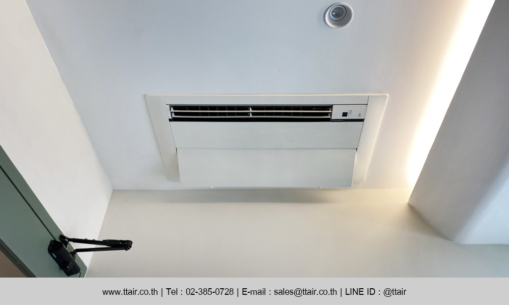 งานติดตั้งแอร์ DAIKIN VRV 4-Way & 1-Way Cassette ออฟฟิศ