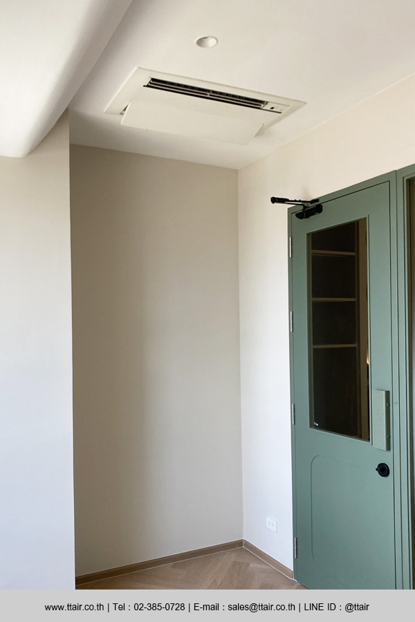 งานติดตั้งแอร์ DAIKIN VRV 4-Way & 1-Way Cassette ออฟฟิศ