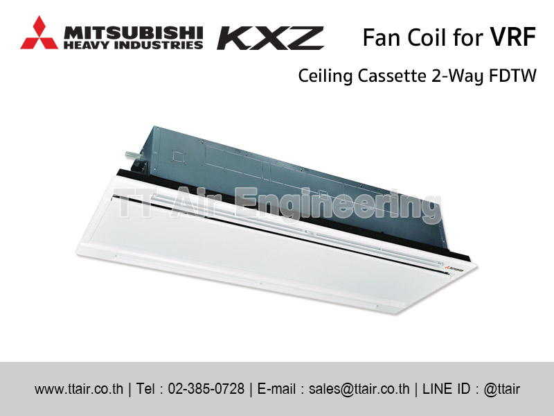 แฟนคอยล์แอร์ Mitsubishi Heavy Industries FDTW for VRF