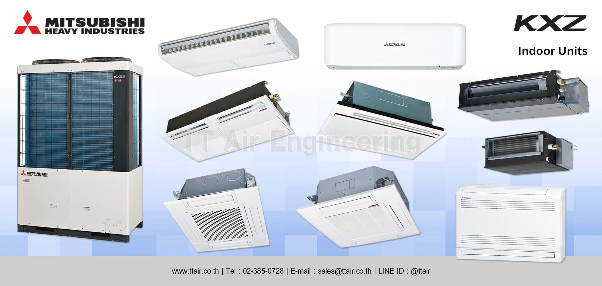 Mitsubishi Heavy Industries VRF Indoor Units category