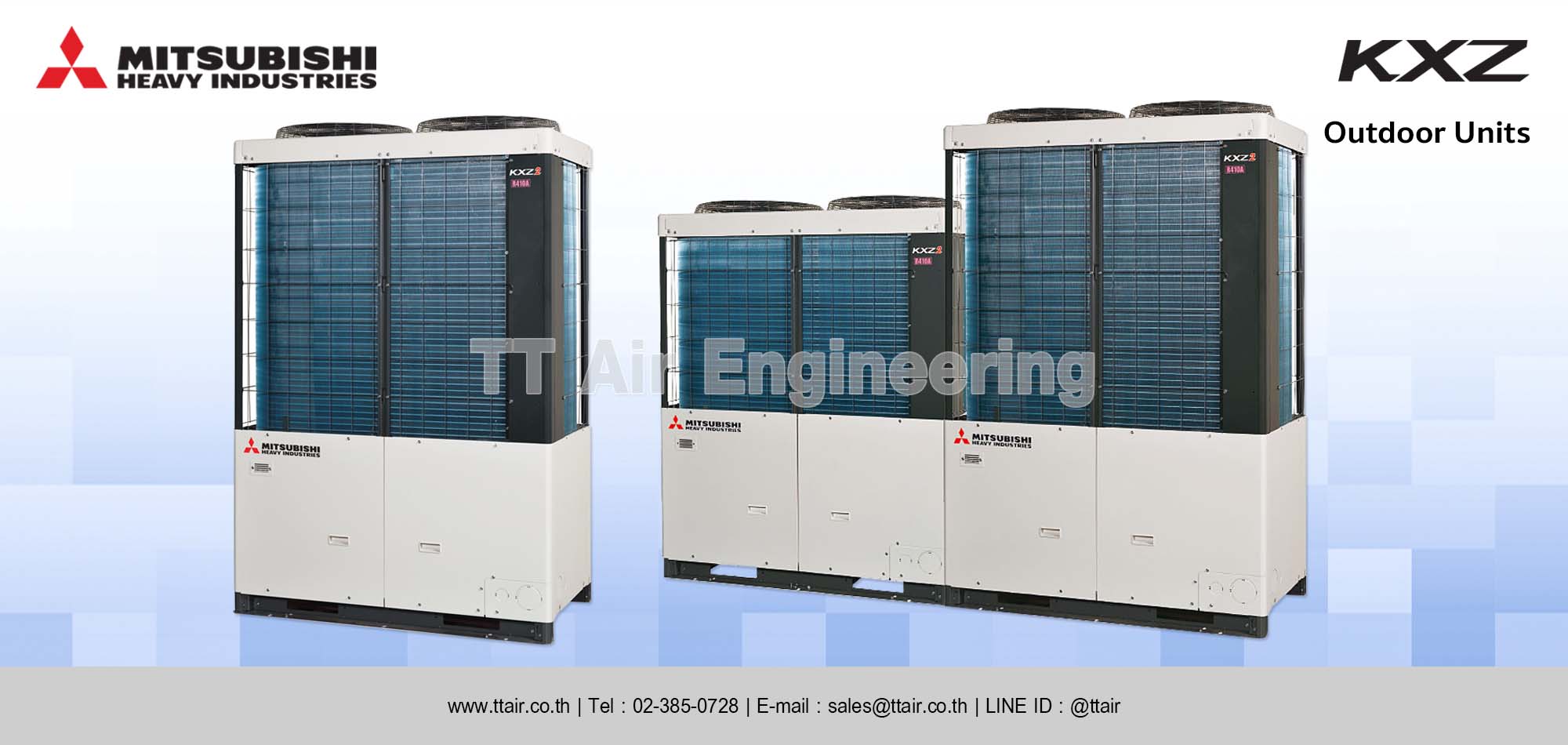 Mitsubishi Heavy Industries VRF Outdoor Units