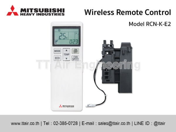 Mitsubishi Heavy Industries Wireless Remote Control RCN-K-E2