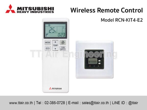 Mitsubishi Heavy Industries Wireless Remote Control RCN-KIT4-E2