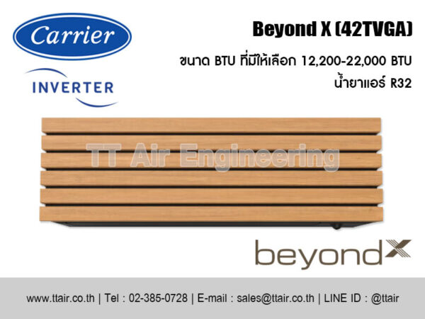 แอร์ผนัง Carrier Beyond X Series (42TVGA)